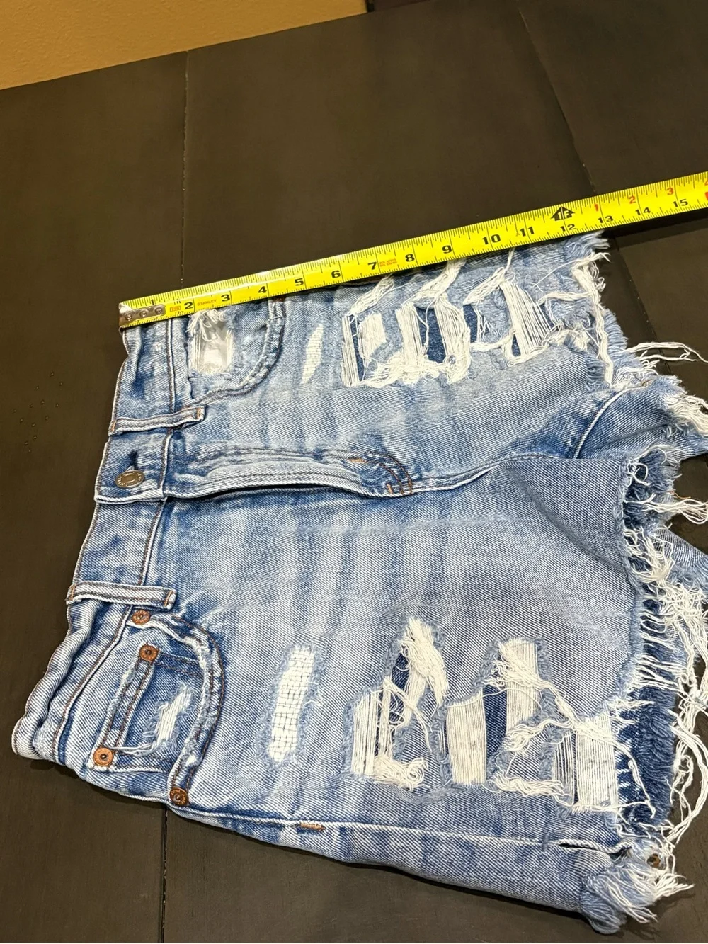 American Eagle Distressed Denim Shorts
